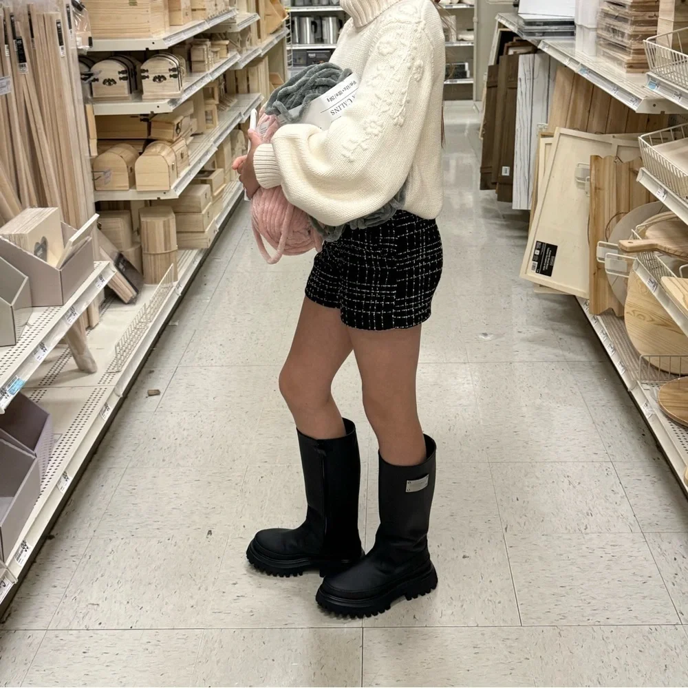 Dolce & Gabbana Black Tall Boots